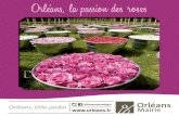 Orléans, la passion des roses · 2020. 8. 6. · Cet amour pour les belles fleurs trouvera bientôt son égérie : la rose. En témoignent la création sur le territoire d’Orléans