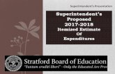 Superintendent’s Proposed 2017-2018...One of the primary drivers of future enrollment is births to residents. The report examines births and their relationship to kindergarten enrollment.