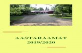 AASTARAAMAT 2019/2020 · 2020. 9. 2. · 4. veebr. - Ülekooliline Tartu rahu 100. aastapäevale pühendatud maastikumäng. Aitäh õpilastele ja õpetajatele väga huvitava ja õpetliku