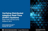Verifying Distributed Adaptive Real-Time (DART) Systems · 2015. 10. 16. · Summary. Distributed Adaptive Real -Time (DART) systems promise to revolutionize several areas of DoD