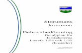 Storumans kommun Behovsbedömning · 2016. 4. 18. · 2015.0414-315 Postadress 923 81 Storuman Gatuadress Blå vägen 242 Telefon 0951-140 00 Telefax 0951-140 09 Ulrika Kjellsdotter