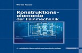 Konstruktions- 2018. 9. 3.¢  Werner Krause Konstruktionselemente der Feinmechanik Werner Krause Konstruktions-elemente