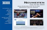 NEUHEITEN - Naxos Deutschland · PDF file 754608 Bitte beachten Sie, dass in Österreich die Auswahl der verfügbaren Labels und Titel von der hier dargestellten variieren kann. Sollten