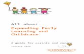 All about  · Web viewThis is an exciting time of change in early learning and childcare. The Scottish Government has asked all councils to increase funded early learning and childcare