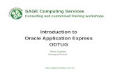 Introduction toIntroduction to Oracle Application Express ...€¦ · Application Express but HTMLDB logos V2.1 Application Express V2.2 Application Express 3.0 -> 3.1 -> 3.2 and