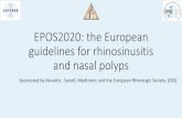 EPOS2020: the European guidelines forrhinosinusitis and ......Acute rhinosinusitis (ARS) Definition: Sudden onset of two or more symptoms: for