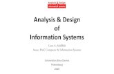 Analysis & Design of Information Systemseprints.binadarma.ac.id/4182/1/LeonAbdillah2020_A&DS2020...(SDLC) – 4 Phases [2/2] •The four steps of the systems development life cycle