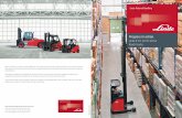 Linde R10C to R25 Active Reach Trucks. - Towlift...The Linde Ergo Concept. Efficient working without stress. High productivity is a standard feature of Linde Active reach trucks. Linde