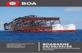 Annu- Re- - BOA · 2019. 6. 25. · Owner Boa Barges AS Manager Boa Management AS Length, Overall 124 m Breadth, moulded 31.5 m Depth, moulded 7.93 m Draught, fully loaded 6.076 m