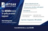 Find the Click HERE - Artisan Technology Group(217) 352-9330 | sales@artisantg.com | artisantg.com-~ ~I ARTISAN® TECHNOLOGY GROUP Your definitive source for quality pre-owned equipment.