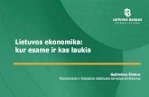Lietuvos ekonomika: kur esame ir kas laukiaLietuvos Achilo kulnas - ilgalaikis ekonomikos augimas ir pajamų konvergencija 24 Negalima120 atsipalaiduoti, nes gyvenimas negerės savaime