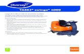TASKI swingo 4000 · PDF file 2018. 8. 17. · Large 34 in./85 cm ride-on automatic scrubber TASKI® swingo® 4000 The TASKI ® swingo 4000 is the next generation of large ride-on