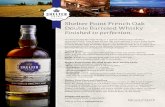 Shelter Point French Oak Double Barreled Whisky · 2019. 6. 3. · Shelter Point French Oak Double Barreled Whisky Finished to perfection. Our third Double Barreled whisky is a special