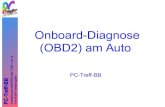 Onboard-Diagnose (OBD2) am Auto · 2016. 7. 8. · • OBD: On Board Diagnose – Schnittstelle zum Auslesen von Motordaten – Keine Fahrzeugzulassung ohne OBD – Seit 2000 für