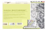 HAGA BiotHerM - MEIGE matériaux · 2019. 2. 14. · HAGA BiotHerM® Der biologische isolier-, entfeuchtungs- und restaurier-grundputz für den gesunden Wohnungs(um)bau. Seite 2–11