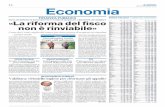 12. IL TEMPO Economia · 2020. 6. 25. · 12. IL TEMPO giovedì 25 giugno 2020 Economia FINANZA PUBBLICA BORSA ITALIANA IL MERCATO AZIONARIO Serve semplificare la burocrazia ma no