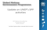 Update on UNEP’s SPP activities · 2016. 3. 31. · UNEP’s SPP Project • Training of 120 SPP experts • SPP policies and action plans developed in 7 countries through the MTF