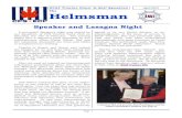 The Helmsman - Canadian Power and Sail Squadrons · 2018. 2. 25. · Helmsman RCAF Trenton Power & Sail Squadron April 2013 Speaker and Lasagna Night A successful Speaker’s Night