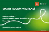 SMART CITIES SMART REGION VRCHLABÍ · 2017. 3. 24. · SMART REGION VRCHLABÍ 2.0 • Pokraování Smart Region 2.0 • Zavedení energetického managementu v objektech msta jako