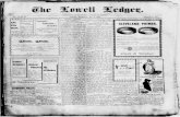 CLEVELAND PRIMER.lowellledger.kdl.org/The Lowell Ledger/1899/05_May/05-04-1899.pdfeighth nielli, I will sii up two nights more and then ihe day nurse* will go on ni^ht duty. Well,