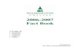 2006-2007 Fact Book - Wilmington University · Wilmington College 2006-2007 Fact Book 2 Wilmington College Vision, Mission, Values and Initiatives Institutional Values We are committed