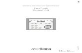 EasyTronic Control Unit - Gema SwitzerlandEasyTronic 23 Issued 07/02 Operating Instructions and Spare Parts List EasyTronic Control Unit E 0102 II (2) D