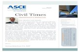 Civil Times - ASCE SunCoast SUNCOAST ENGINEERING CALENDAR Don’t forget to check the Suncoast Area’s shared En-gineering Calendar. Groups including ASCE, APWA, AWWA, FES, and FWEA