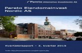 Pareto Eiendomsinvest Nordic ASshare.paretosec.com/download/reports/PEN Q3 2015.pdfoppfatning kapitalat bankenes utlånsmarginer vil øke noe i tiden som kommer. BN bank har videre