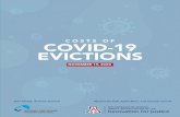 COSTS OF COVID-19 EVICTIONS...– 2 – COSTS OF COVID-19 EVICTIONS M illions of renter households could be at risk of eviction this winter due to the COVID-19 pandemic and its economic