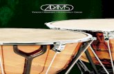 Tympani • Marimbas • Xylophones • Chimes...Tympani • Marimbas • Xylophones • Chimes. dams Philharmonic Light Timpani represent the ultimate expression of quality in tympani