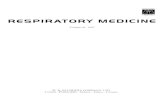 RESPIRATORY MEDICINE · 2017. 1. 5. · Diagnostic strategy for pulmonary tuberculosis in a low-incidence country: Results of chest X-ray and sputum cultured for Mycobacterium tuberculosis