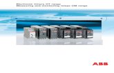 Electronic timers CT range Measuring and monitoring relays CM … · 2018. 5. 10. · timers and CM range measuring and monitoring relays from ABB offer many advantages to the user.