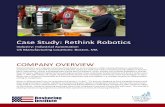 CaseStudy:!Rethink!Robotics! · 2020. 7. 20. · CaseStudy:Crayola % Industry:Arts andCraftsIndustry % USManufacturingLocations:LehighValley,PA % CaseStudy:!Rethink!Robotics! Industry:!Industrial!Automation!