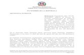 República Dominicana TRIBUNAL CONSTITUCIONAL EN NOMBRE …€¦ · conexión con la otra vía llamada a brindar la protección que se demanda (TC. 182/2013. ll de octubre de 2013).