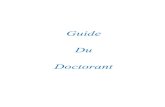 Guide Du Doctorant - UCD des thEses/guideDoctFr.pdf · 2012. 3. 6. · Le doctorant doit achever ces formations avant d’être autorisé à soutenir sa thèse de Doctorat. Par ailleurs,