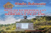 Rimba Indonesia majalah ilmiah populer menyajikan berbagai artikel tulisan dari para peminat, ahli dan