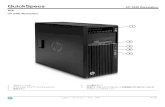 HP Z440 Workstation Quickspec...Japan — Version 1 — Oct, 2014 ページ1 概要 HP Z440 Workstation 1. フロント ハンドル 4. HDD動作ランプ 2. オプティカル ドライブ