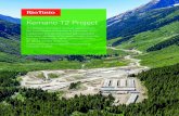 Kemano T2 Project · 2019. 11. 26. · Kemano T2 Project The Kemano T2 Project received approval from Rio Tinto’s board of directors in December 2017. Completion of a second tunnel