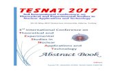 3rd International Conference on Theoretical and Experimental ...3rd International Conference on Theoretical and Experimental Studies in Nuclear Applications and Technology TESNAT 2017