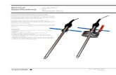 General Specifications pH - YokogawaModel PR10 pH Retractable fitting General Specifications GS 12B6K3-01E-E 5th Edition On-line measurements always present extra challenges compared