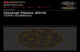 Global Risks 2015 report Insight Report Global Risks 2015 ......Large-scale involuntary migration: Profound social instability Rapid and massive spread of infectious diseases: Water