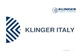 Klinger Italy - Presentazione 2016 ITA Domenico Dell¢â‚¬â„¢Aquila Domestic Account Manager ddellaquila@