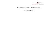 GENESYS 2003 Enterprise Examples - Keysightliterature.cdn.keysight.com/litweb/pdf/genesys2003/... · 2008. 7. 24. · Amplifiers\Amp Noise.WSP ... Chapter 5 Filters.....65. Table
