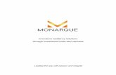 Innovative residency solutions through investment funds and …monarquefunds.com/wp-content/uploads/2020/03/Monarque... · 2020. 3. 10. · MONARQUE Portugal L1 Fund, F.C.R, and its