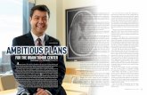 Antonio Omuro, MD AMBITIOUS PLANS - Yale Cancer Center€¦ · AMBITIOUS PLANS FOR THE BRAIN TUMOR CENTER Steve Kemper writer Peter Baker photographer 10 centerpoint magazine | spring-summer