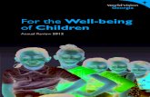 For the Well-being of Children - World Vision International · 2013. 4. 12. · Telavi Gori Kutaisi Akhaltsikhe I m E R E T I A Z E R B A I J A N ARMENIA SAmTSKhE-JAVAKhETI K A K