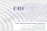 EBI Working Paper Series · 2020. 1. 27. · EBI Working Paper Series The EBI Working Paper Series is a project of the European Banking Institute e.V. It disseminates scholarship