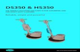 DS350 & HS350 · 2016. 5. 4. · part of the nilfisk-advance group reliable, simple and powerful ds350 & hs350 the perfect solution for hard floor scrubbing and for heavy-duty cleaning