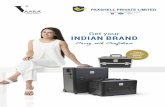 MADE IN INDIA · 2020. 7. 10. · Vaara Pro Make-up Train Case R101 Vanity Cases 19. PAXSHELL PRIVATE LIMITED Model No: Vaara Pro Make-up Rolling Case R102 Type: 4 Tray with 4 Drawers