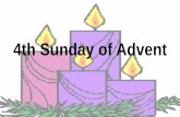 4th Sunday of Advent...2020/12/04  · Sing out, earth and skies! Sing of the God who loves you. Raise your joyful cries, Dance to the life around you. Come, O God of wind and flame;